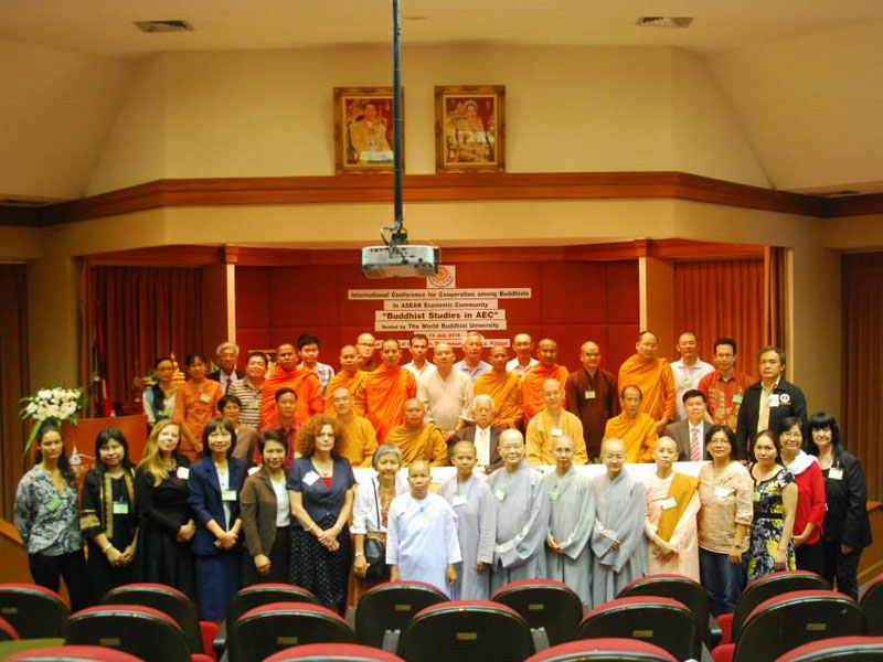 International Conference for the Cooperation Among Buddhists in ASEAN Economic Community "Buddhist Studies in AEC" At College of Innovation, Thammasat University, Pattaya